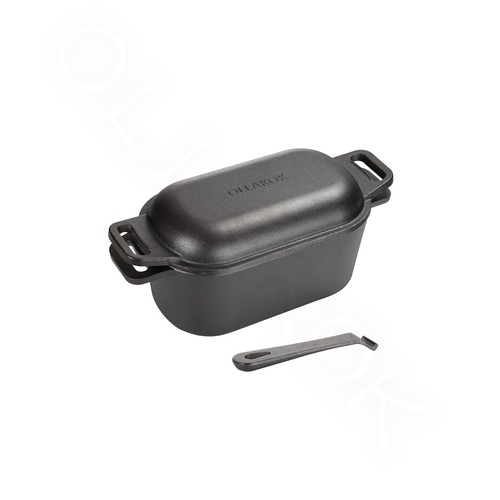 Ollakok pre seasoned - ollakok, 2-in-1