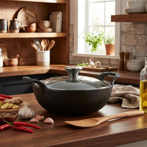 Cast iron casserole dish - 6l,