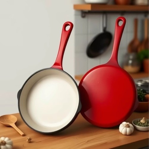 Enameled cast iron dutch - cast,