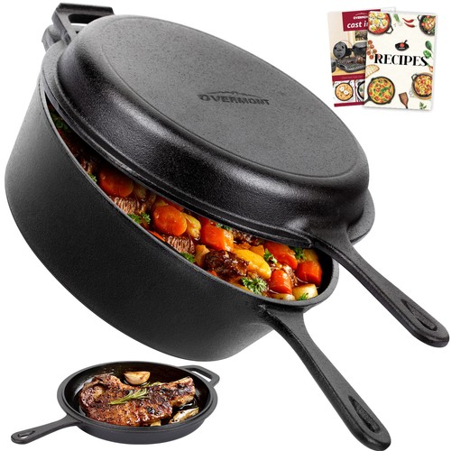 Overmont cast iron - overmont, 2-in-1