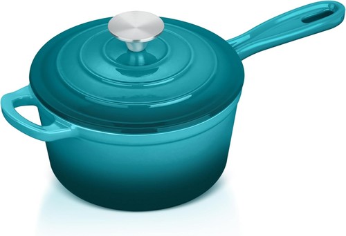 Quart cast iron saucepan - quart,