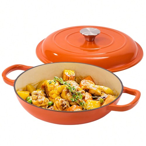 Quart enameled cast iron - 3,