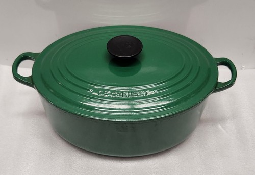 Creuset oval green - oval,