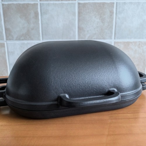2in1 cast iron bread - bread, pot