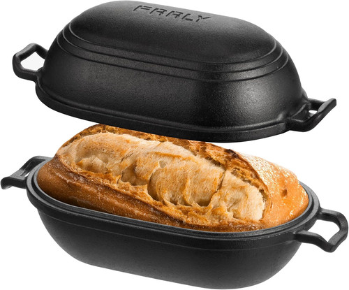 Cast iron loaf pan - pan, with