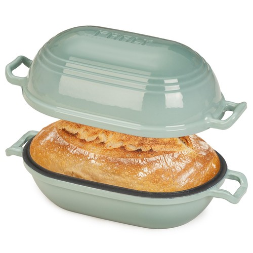 Enameled cast iron dutch oven - cast,