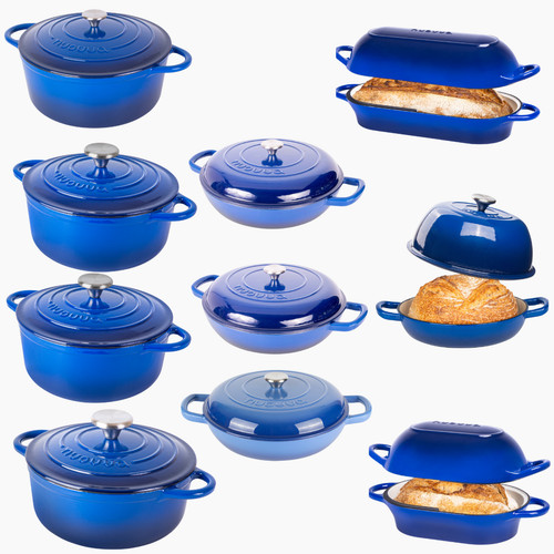 Enamelled cast iron - enamelled, oven