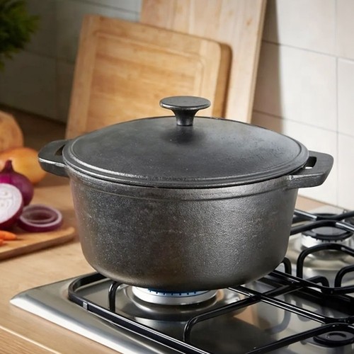 Cast iron casserole - iron,