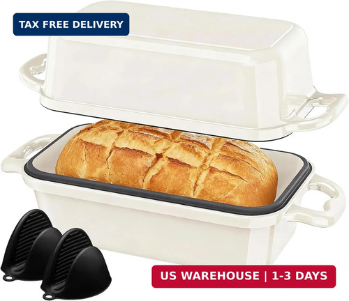 Enameled cast iron sourdough - iron,