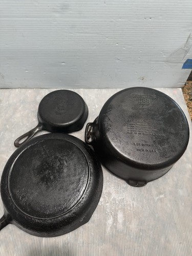 Wagner ware cast iron - wagner, skillet