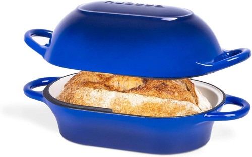 Enamelled cast iron dutch oven - cast,