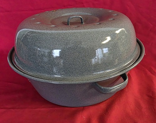Vintage grey speckled - vintage,