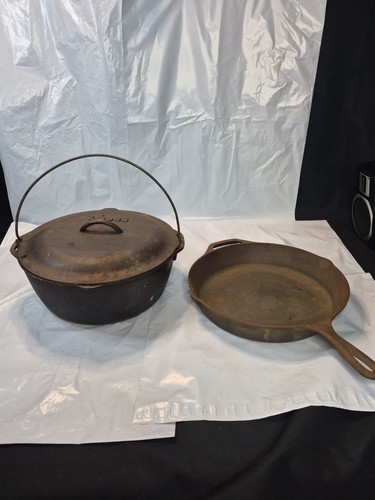 Vintage lodge cast iron - vintage,