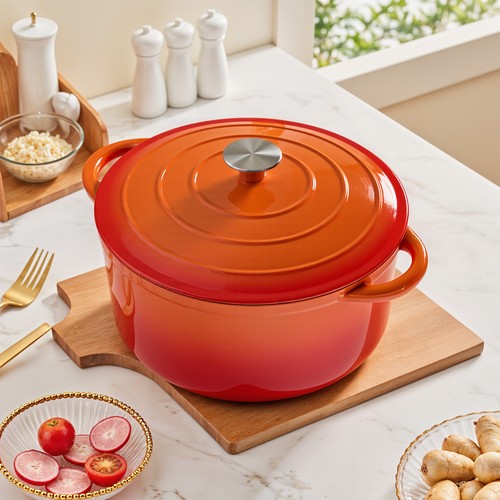 Cast iron casserole - iron, pot