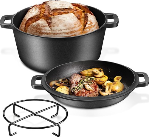 Pre seasoned cast - cast, dutch