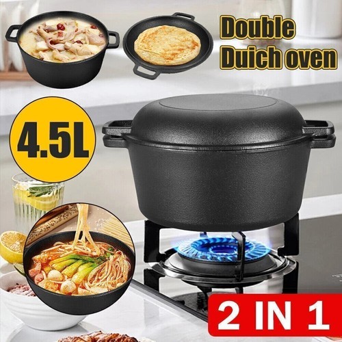 Double dutch oven in - 4.5l,