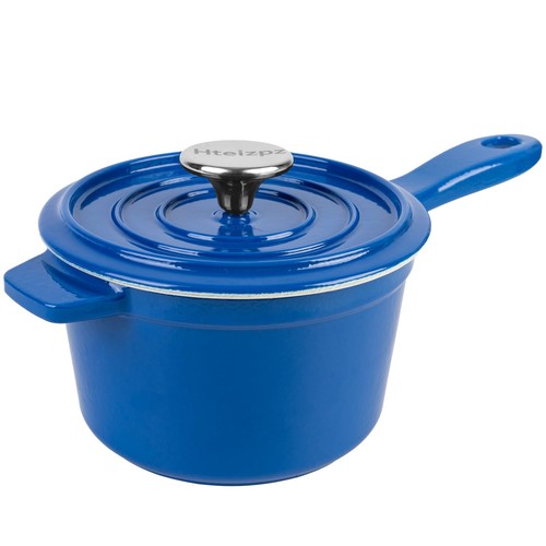 Enameled cast iron sauce - enameled, pan