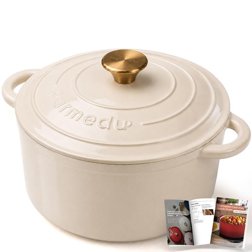 5qt enameled cast - 5.5qt, iron
