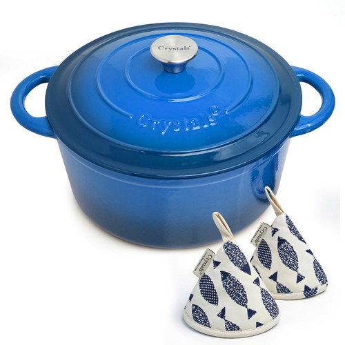 Cast iron casserole - iron, pot