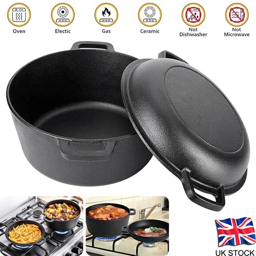 Double dutch oven in - oven, 2-in-1