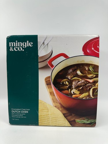 Mingle 7qt enameled cast - &,