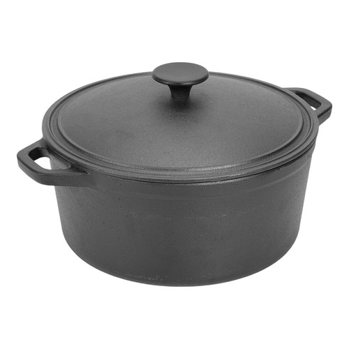 Cast iron casserole - iron, pot